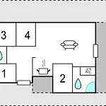 Four-bedroom In * ハザスレウ